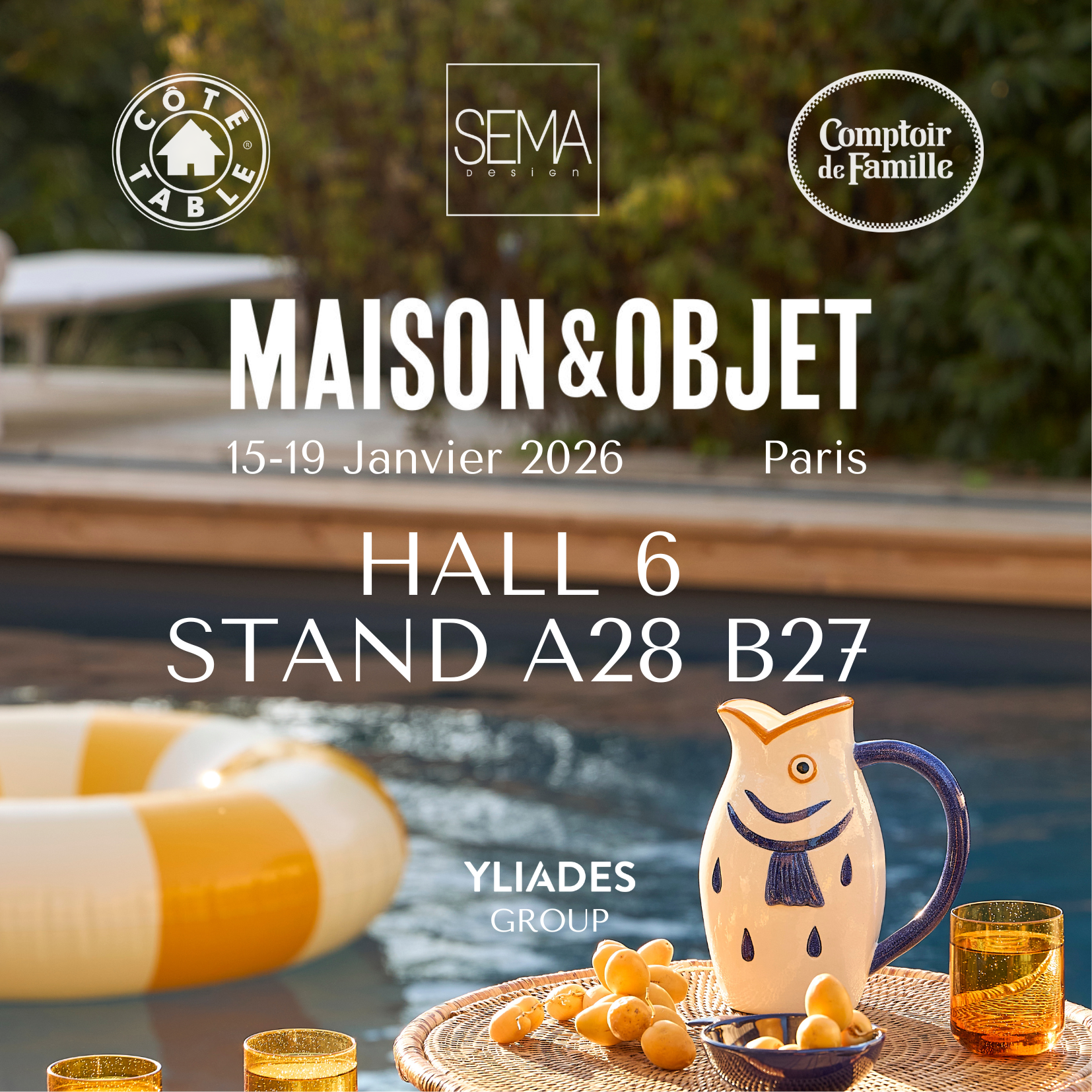 Invitation Maison & Objet Janvier 2025